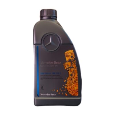 روغن موتور مرسدس بنز 229.5 مدل SN 5W-40 (حجم 1 لیتر)
